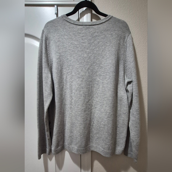 Talbots Fair Isle Ruffle Sweater – Lambswool Blend Size XL EUC - Picture 4 of 7